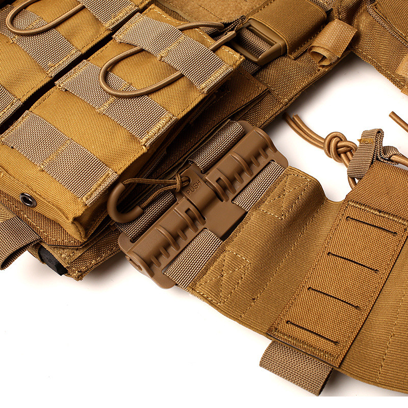 6094 เสื้อกั๊กถ่วงน้ำหนัก ระบบ MOLLE ชุดฝึกซ้อม แผ่นแทรก เกียร์ยุทธวิธี เสื้อผ้า เสื้อกั๊กหลายกองกำลังพิเศษ - รูปที่ 4