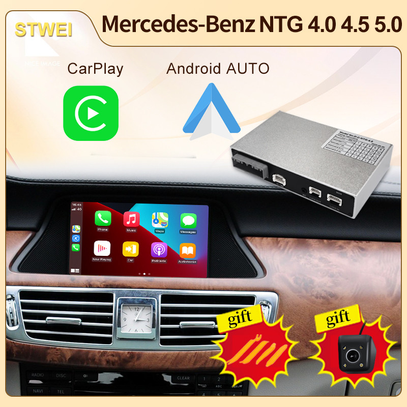 Wireless CarPlay For Mercedes Benz GLK W207 W212 W204 SLS W218 NTG 4.0  NTG4.5 NTG5.0 Car Play Andro