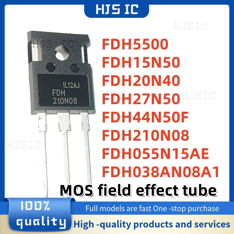 1-5PCS FDH5500 FDH15N50 FDH20N40 FDH27N50 FDH44N50F FDH210N08 FDH055N15AE FDH038AN08A1 TO-247 อินเวอ