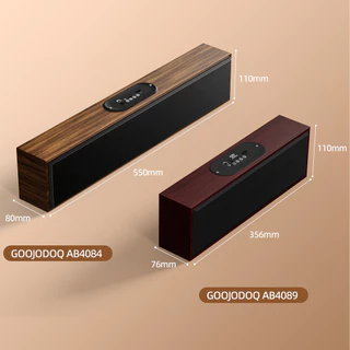GOOJODOQ ลําโพงบลูทูธรองรับโหมดการเล่นสี่โหมด 3600mAh แบตเตอรี่ความจุขนาดใหญ่คุณภาพเสียงความละเอียดสูง