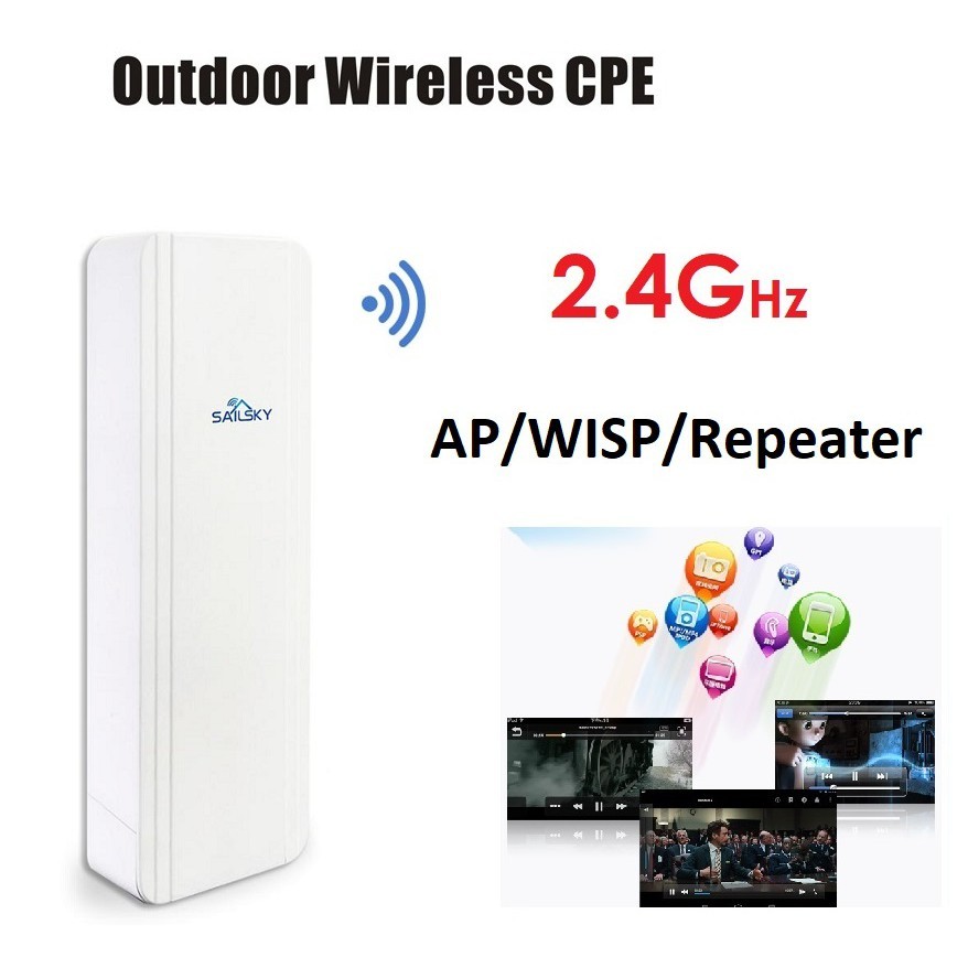 300Mbps Outdoor CPE Wireless Access Point Long Range WIFI Distance Point to Point Wireless Access Po
