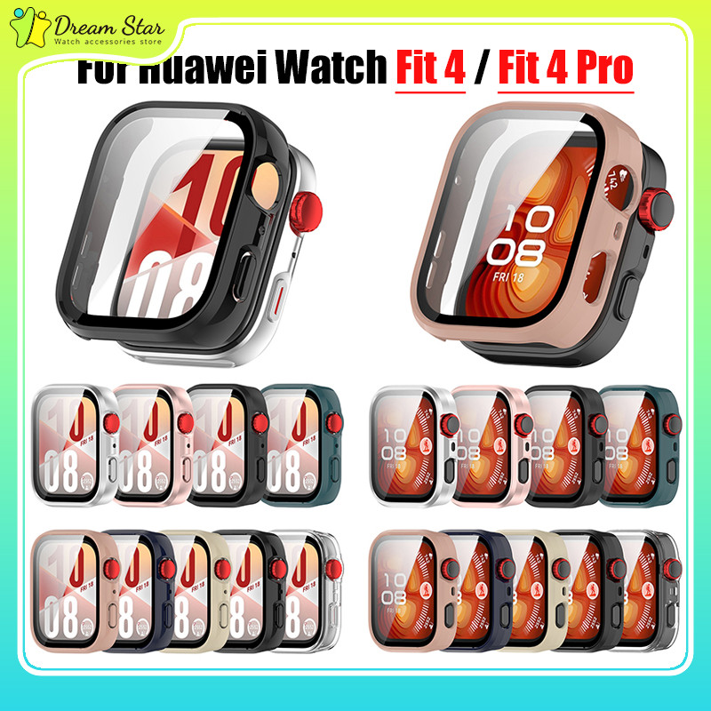 เคส สำหรับ Huawei Watch Fit 4 Fit4 Pro Case เคสกันกระแทก เคสกระจก ปิดทัยหน้าปัด