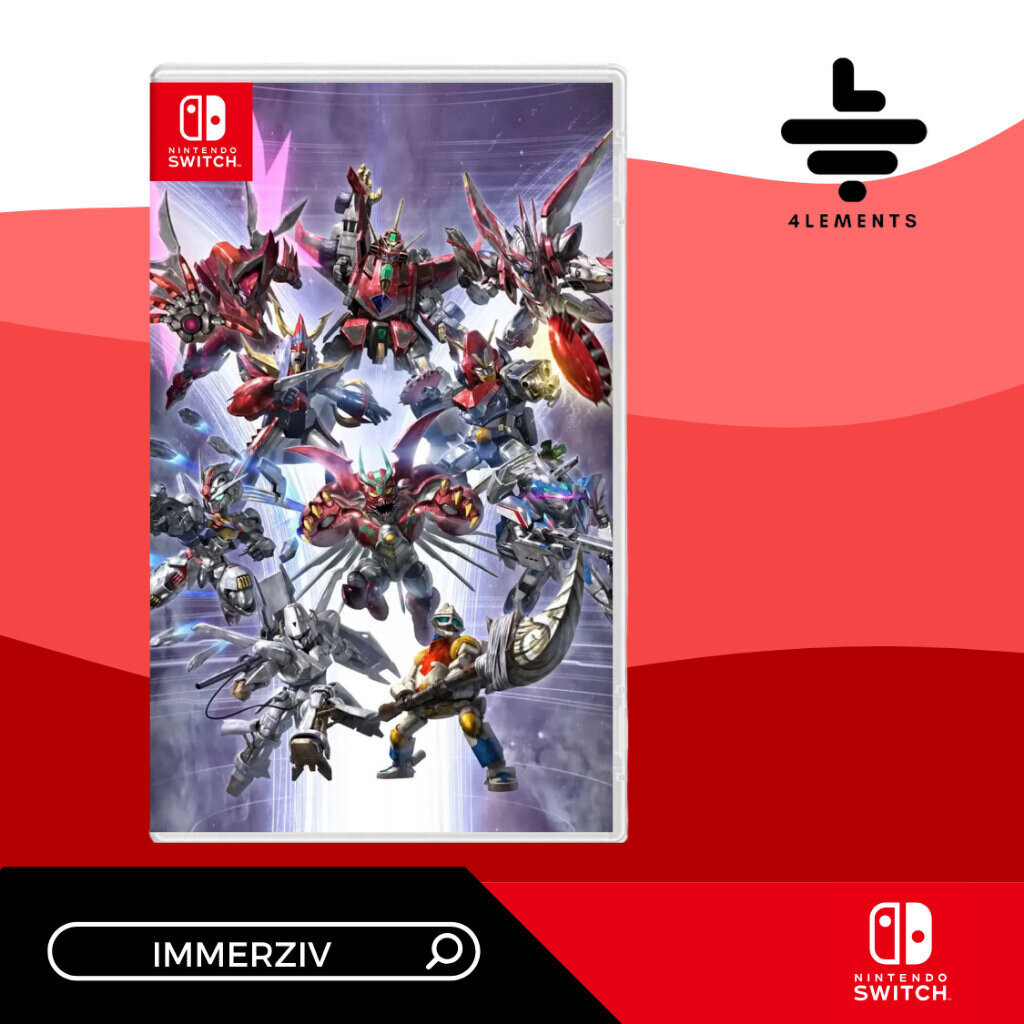 (พร้อมส่ง) SWITCH SUPER ROBOT WARS Y - STD EDITION (R3/ASIA) (GAME) (ENG)