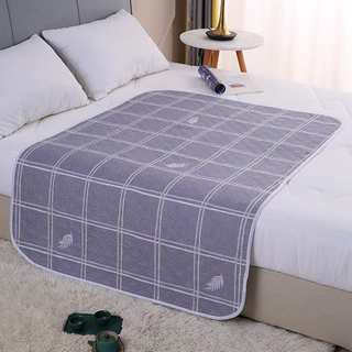 Oldlaiben ผ้ารองฉี่2ชั้น ขนาด80x120cm/100x150cm ผ้ารองฉี่ผู้ใหญ่ สำหรับผู้ใหญ่ ผู้ป่วยติดเตียง ผู้หญิงปรำจำเดือน