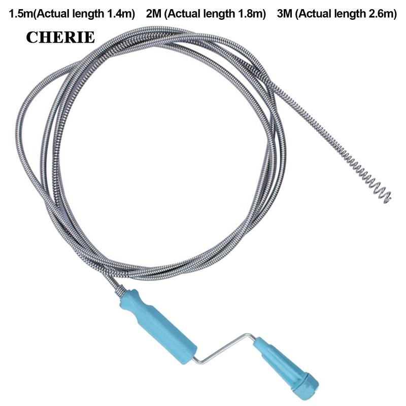 [Cherie] Sink Snake Cleaner Drain Auger Drain Clog Remover Tool for Toilet Bathroom Tub Drain