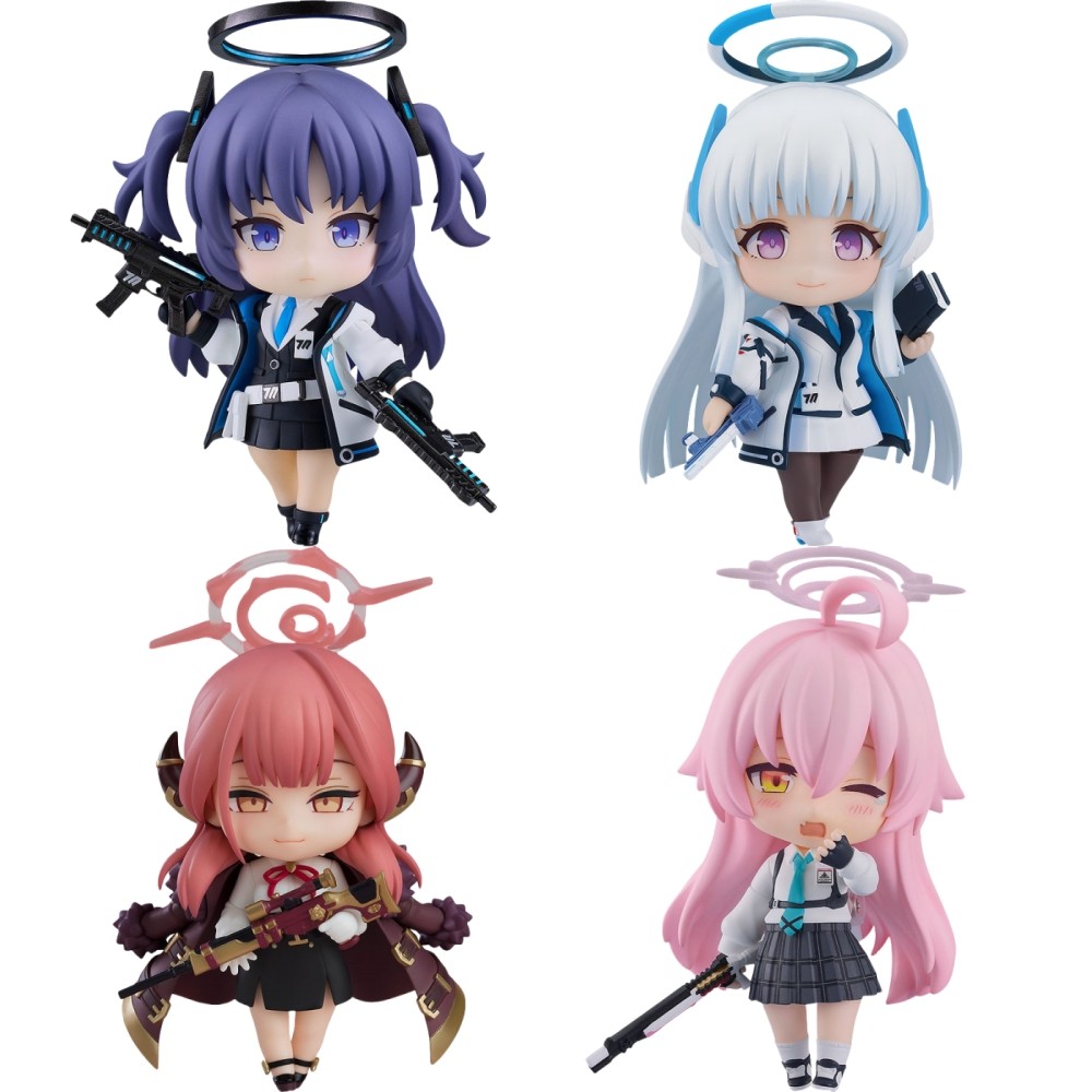 เกมมือถือ Blue Archive Rikuhachima Aru/Takanashi Hoshino/Ushio Noa/Yuuka Hayase PVC Nendoroid Action Figure น่ารักของเล่นตุ๊กตา