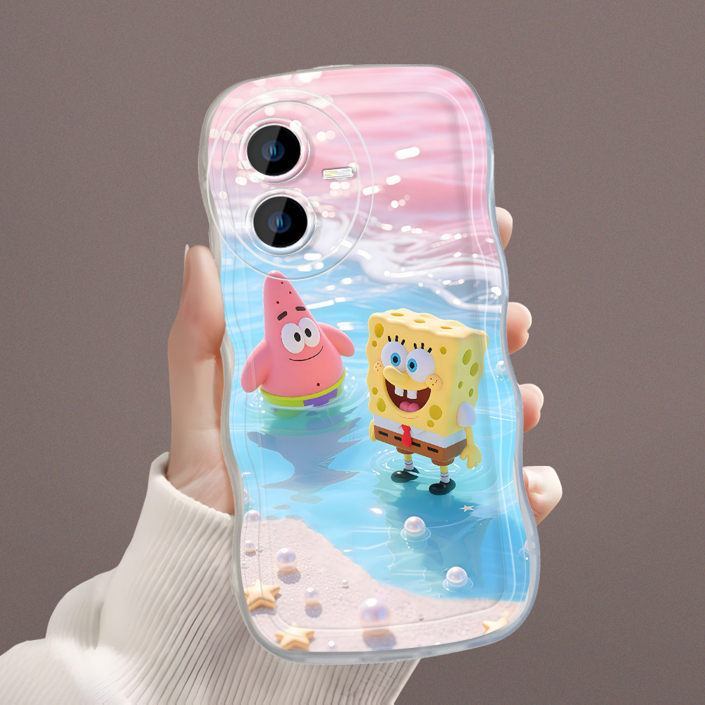 Vivo Y22S Y22 สําหรับกรณี Softcase ปลอก Hp Kesing Soft Cassing น่ารัก 5320