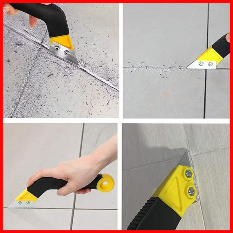 เครื่องมือขูดร่องยาแนว  มีดขูดลอกยาแนว มีดขูดร่องยาแนวกระเบื้อง เซาะร่องหินอ่อน แกรนิตโต้ กระเบื้อง - รูปที่ 5