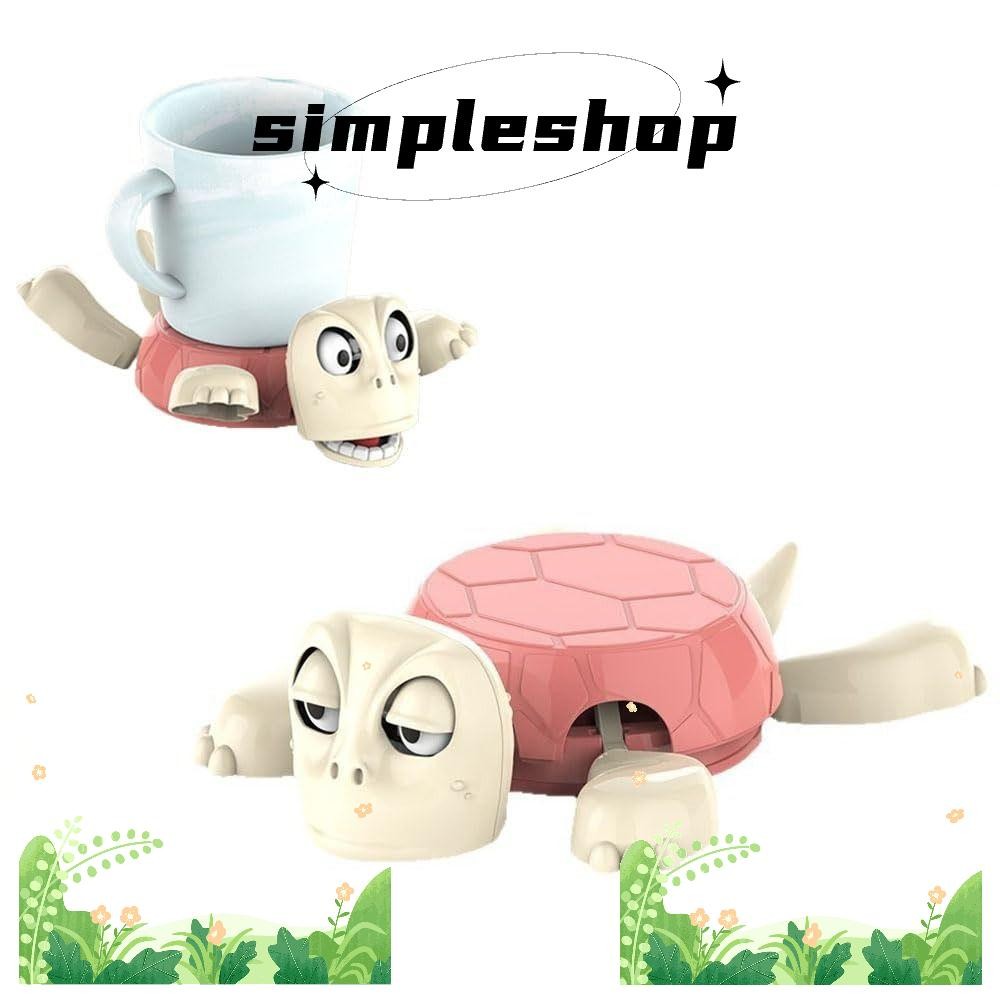 SIMPLE Turtle Coaster, ตลกเปิดตาเต่า Sea Turtle Coaster, พร้อมฐาน Limbs ฉนวนกันความร้อนพิมพ์ที่วางแก