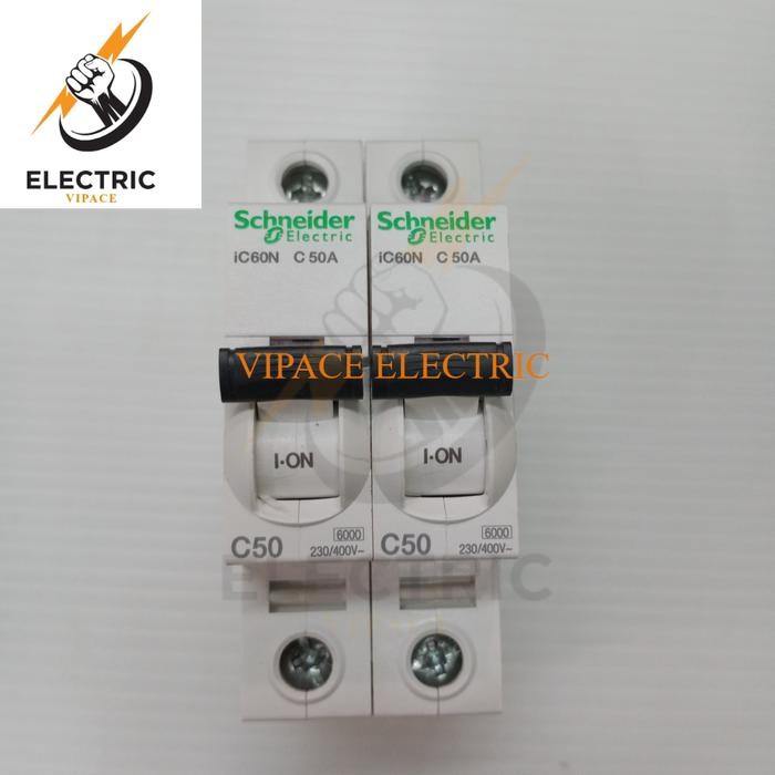 MCB IC60N 1PHASE 50A SCHNEIDER