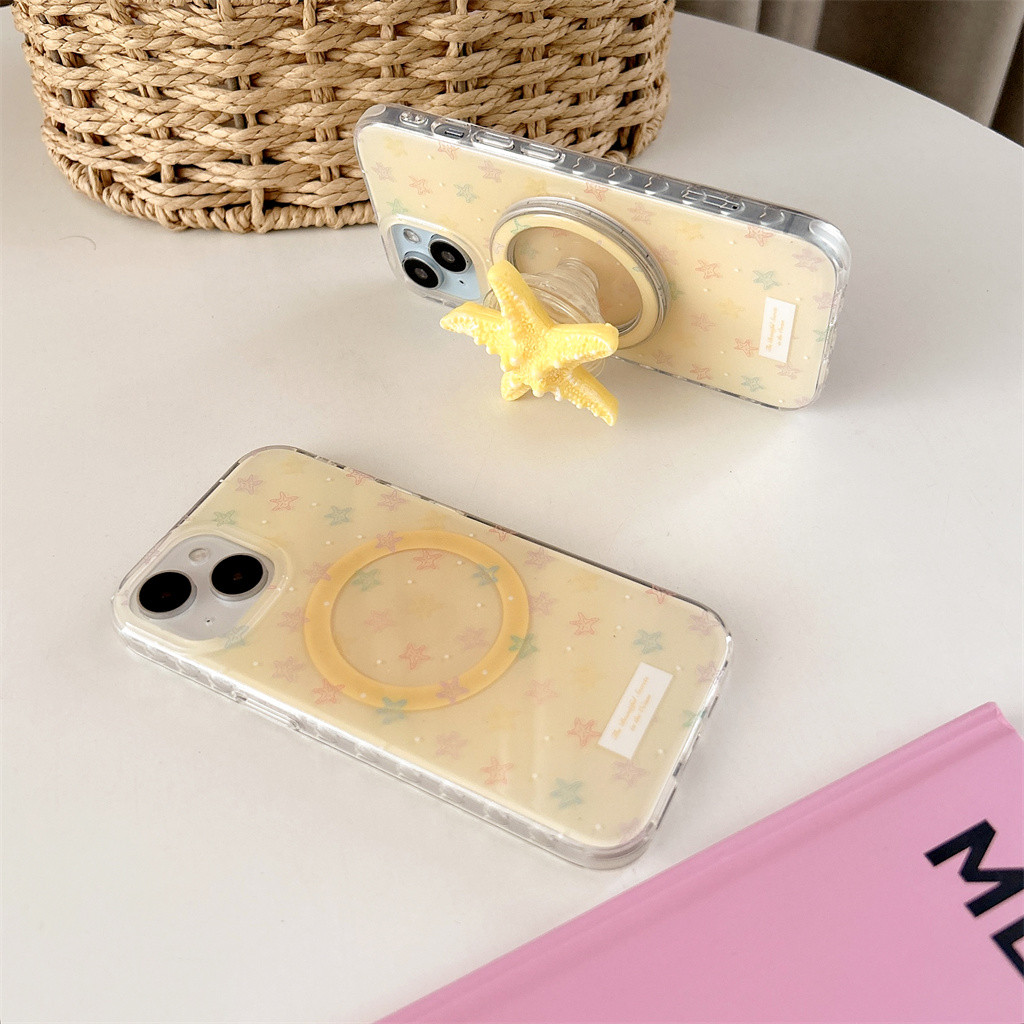 สําหรับIphone case 16 Pro Max 15 Pro Max 14 Pro Max Loveปลาดาวเคสโทรศัพท์ - รูปที่ 2