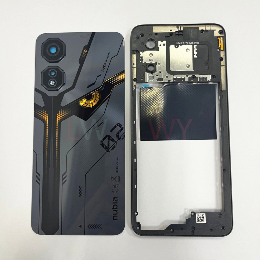 ฝาหลังด้านหลังสําหรับ ZTE Nubia Neo 2 แบตเตอรี่พร้อมกรอบกลางกล้องอะไหล่ซ่อม