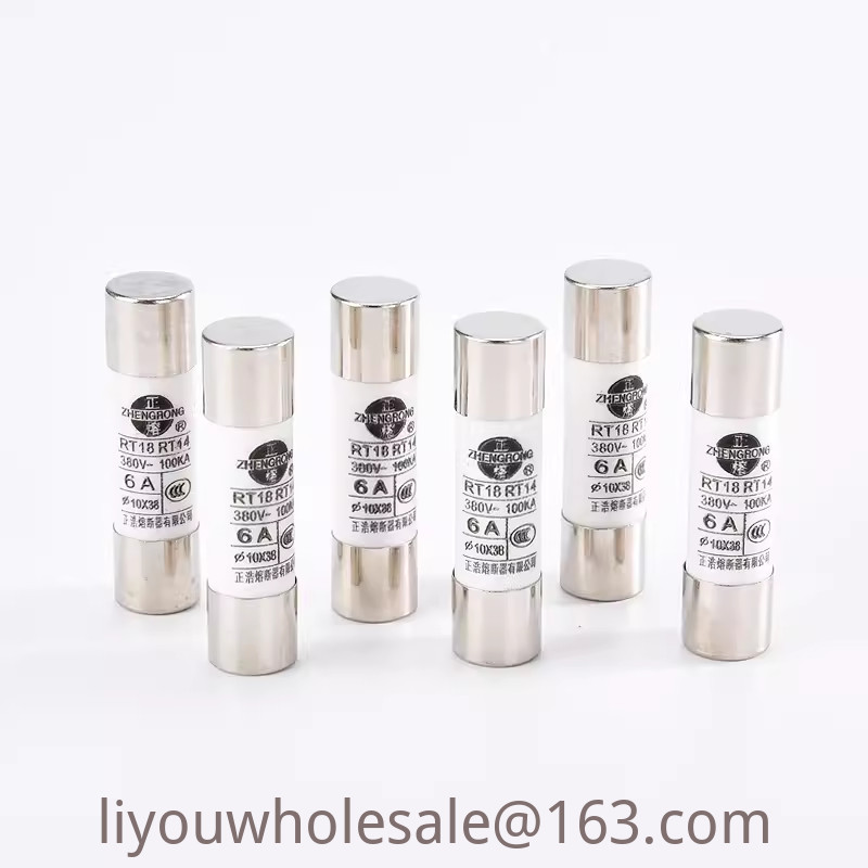 R015 หลอดฟิวส์ 10X38 1A 2A 3A 5A6A10A32A Core
