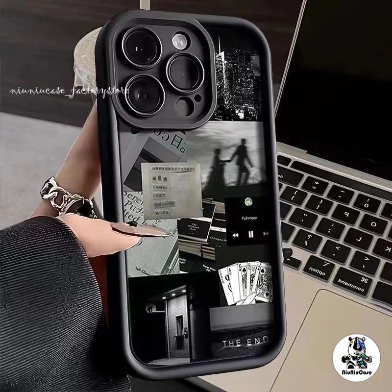 แฟชั่น เคสไอโฟนคู่ For Samsung Galaxy A15 A24 A14 A50 A04s A11 A05 A04 A05s A13 A03s A32 A03 A53 A34 A54 A12 A04E เคส