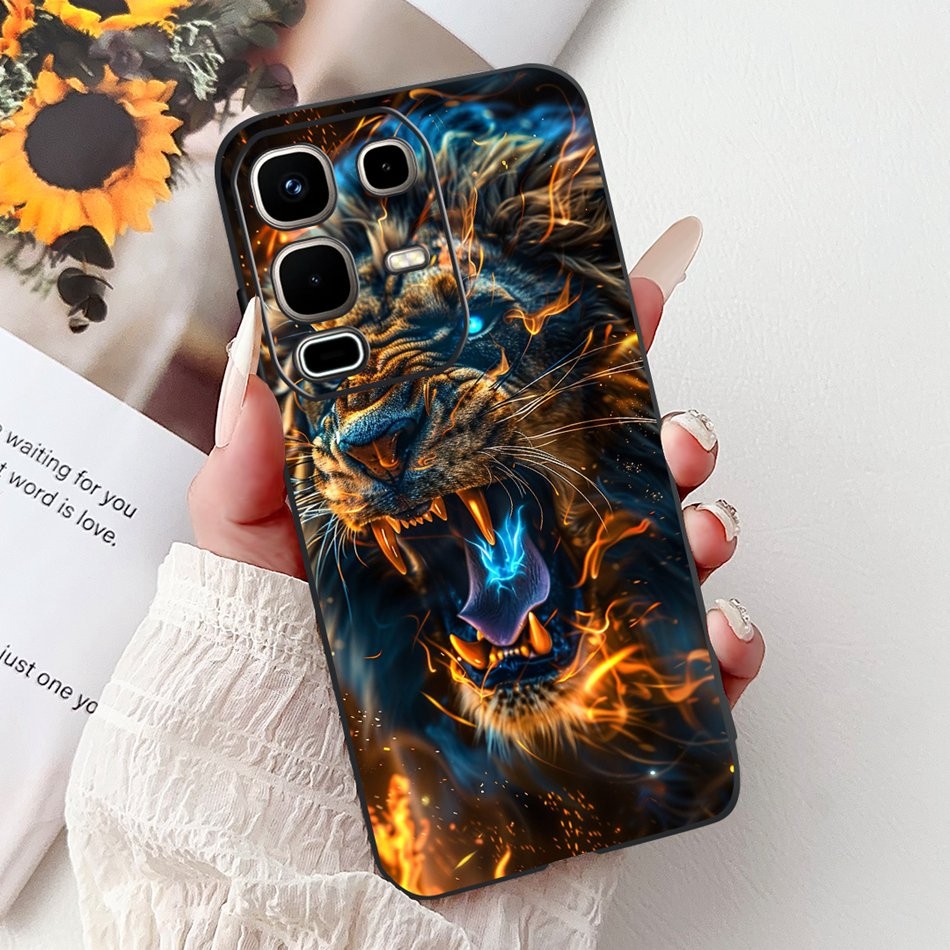 สําหรับ Infinix หมายเหตุ 50s 50x X6857B X6870 ใหม่ Cool Dragon ภาพวาดกรณี Infinix Note50S Note50X ซิลิโคนนุ่ม TPU เคสโทรศัพท์ - รูปที่ 4