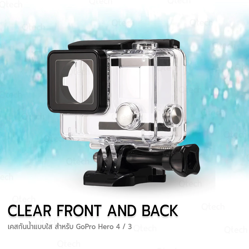 เคสกันน้ำ GoPro Hero 4/3 Waterproof Housing สำหรับกล้องแอคชั่น thumbnail 5