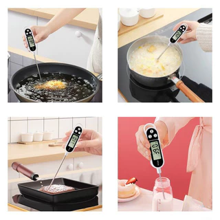OMC ที่วัดอุณหภูมิ วัดอาหาร สเต็ก วัดอุณหภูมิน้ำ วัดของเหลว น้ำมัน Food Thermometer วัดอุณหภูมิอาหารลูกป้อน เทอร์โมมิเตอ