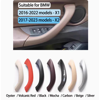 F48 ภายในรถด้านหน้าด้านหลังซ้ายขวาประตูดึงมือจับด้านนอกฝาครอบสําหรับ BMW X1 X2 F48 F49 F39 2016-2020