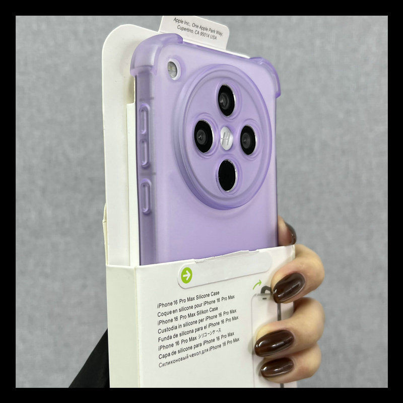 ถุงลมนิรภัยกันกระแทก Matte Soft เคสป้องกันโทรศัพท์สําหรับ Oppo Find X8Pro X8S + Plus X8 X7 Ultra โปร่งแสงซิลิโคน Cove กันชน - รูปที่ 5