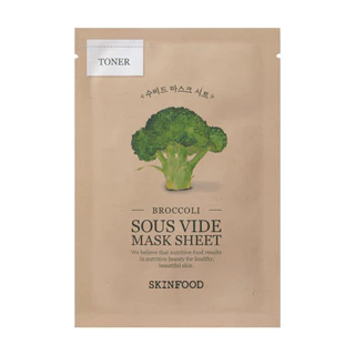 Skinfood สกินฟู๊ด บรอกโคลี ซู ไวด์ มาสก์ ชีท 1 แผ่น