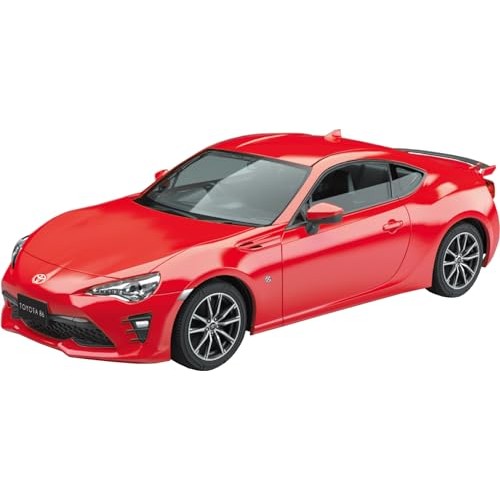 Aoshima Bunka Kyozai 1/32 Rakupla Snap Kit No.08-PR Toyota 86 Pure Red Pre-painted Plastic Model (Au