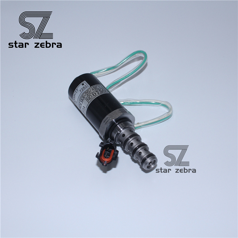 SKX5P-17-210 KDRDE5KR-20 40C13-203A Solenoid วาล์วสําหรับ Excavator SH200 SH120 SH280 A1 A2 A3 SH200