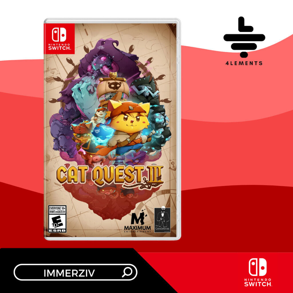 (พร้อมส่ง) SWITCH CAT QUEST 3 (R1/US) (GAME) (ENG)