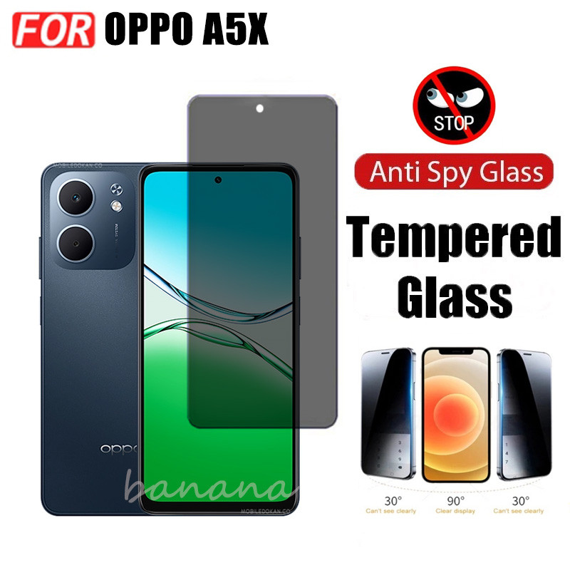 ✅OPPO A5X กระจกนิรภัยสําหรับ OPPO A5 Pro A5 A3X ป้องกันหน้าจอ