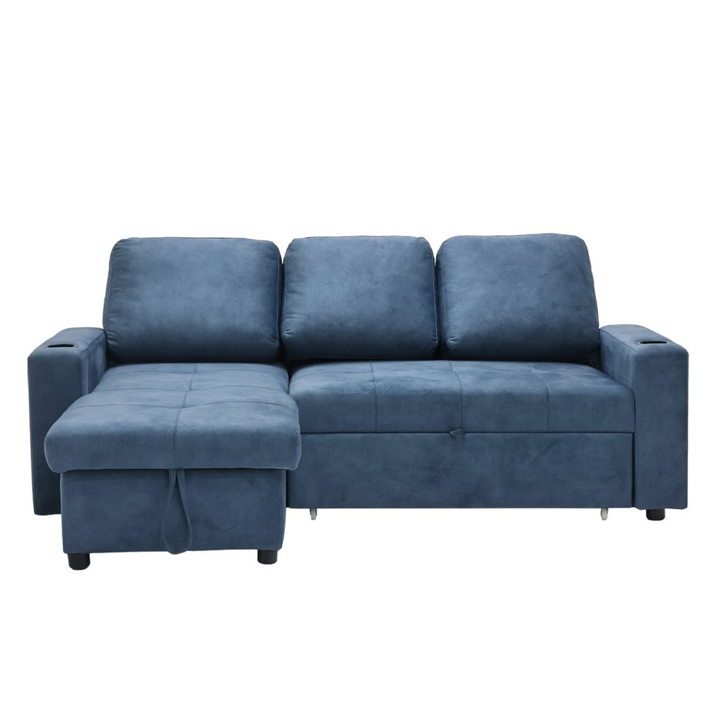 SB Design Square โซฟาเข้ามุมซ้าย รุ่น Reindeer สีกรม (1x1x1 ซม.)  แบรนด์ SB DESIGN SQUARE