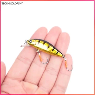 Technicolorsky 3.3G Micro-Object Trembling และ Sinking ขนาดเล็ก Mino ตกปลา Bass ปาก Cocky น้ําจืด Luya เหยื่อปลอม TSY
