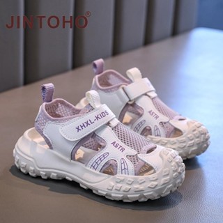 สาวรองเท้าแตะสีชมพูพื้นหนาสบายระบายอากาศกลางแจ้งกันลื่นรองเท…