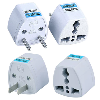 อะแดปเตอร์แปลงการเดินทาง ปลั๊กแปลง Universal Adapter แปลงสามขาเป็นสองขา