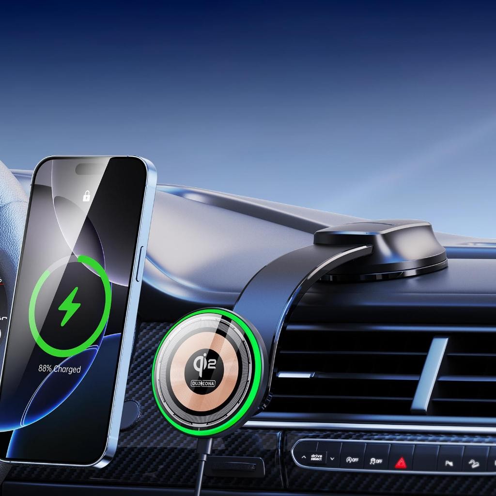 DUZZONA V5 PRO Magnetic Wireless Car Charger ปรับได้