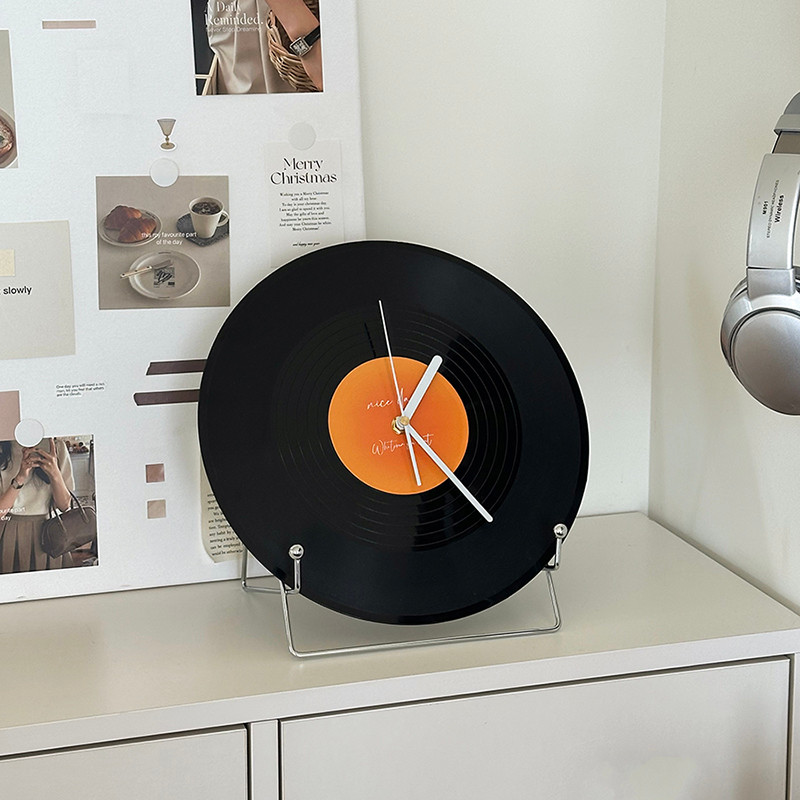 นาฬิกาแขวนตกแต่ง ทําเอง ของขวัญวันเกิดเครื่องประดับนาฬิกาห้องนั่งเล่นสร้างสรรค์