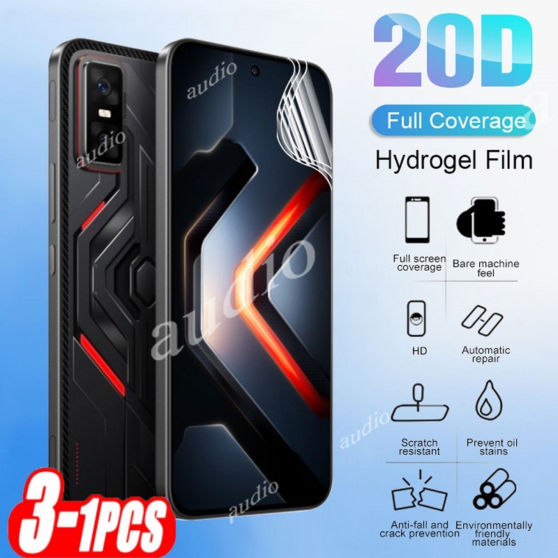 Infinix GT 30 Pro 5G 3 ชิ้น 20D Full Coverage Hydrogel ฟิล์มสําหรับ Infinix GT30 Pro GT30Pro 5G 2025