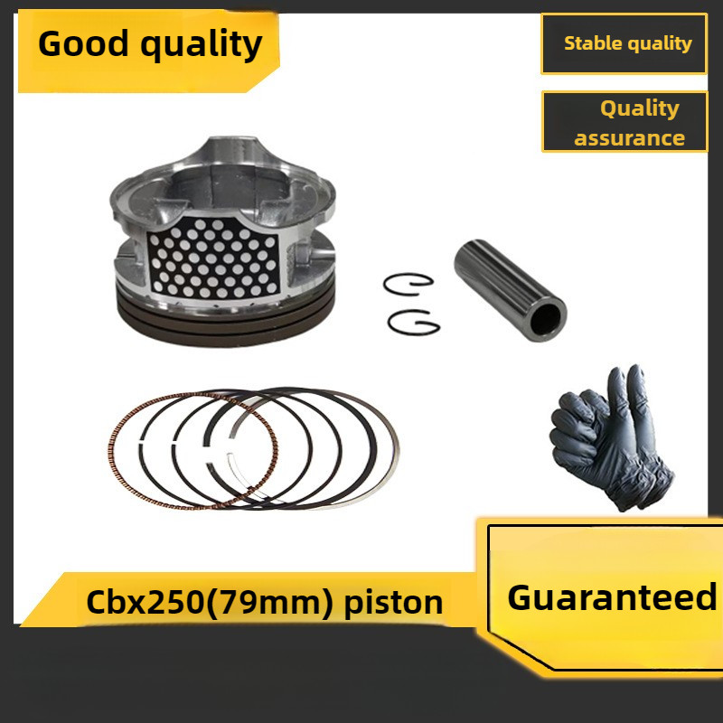 เครื่องยนต์รถจักรยานยนต์ลูกสูบเหมาะสําหรับ Honda XR250 CBX250 XR300 CBX300 ลูกสูบ 79 มม.