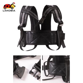 ลาโฮเมีย เด็กเข็มขัดนิรภัยรถจักรยานยนต์แบบพกพาพร้อมหัวเข็มขั…