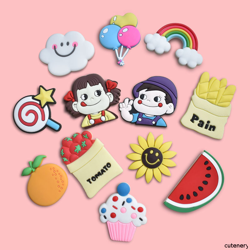 😊พร้อมส่งจากไทย😊แม่เหล็กติดตู้เย็นน่ารัก แม่เหล็กติดตู้เย็นลายการ์ตูน สติกเกอร์ PVC อ่อน สติกเกอร์แม่เหล็กสร้างสรรค์ - รูปที่ 2