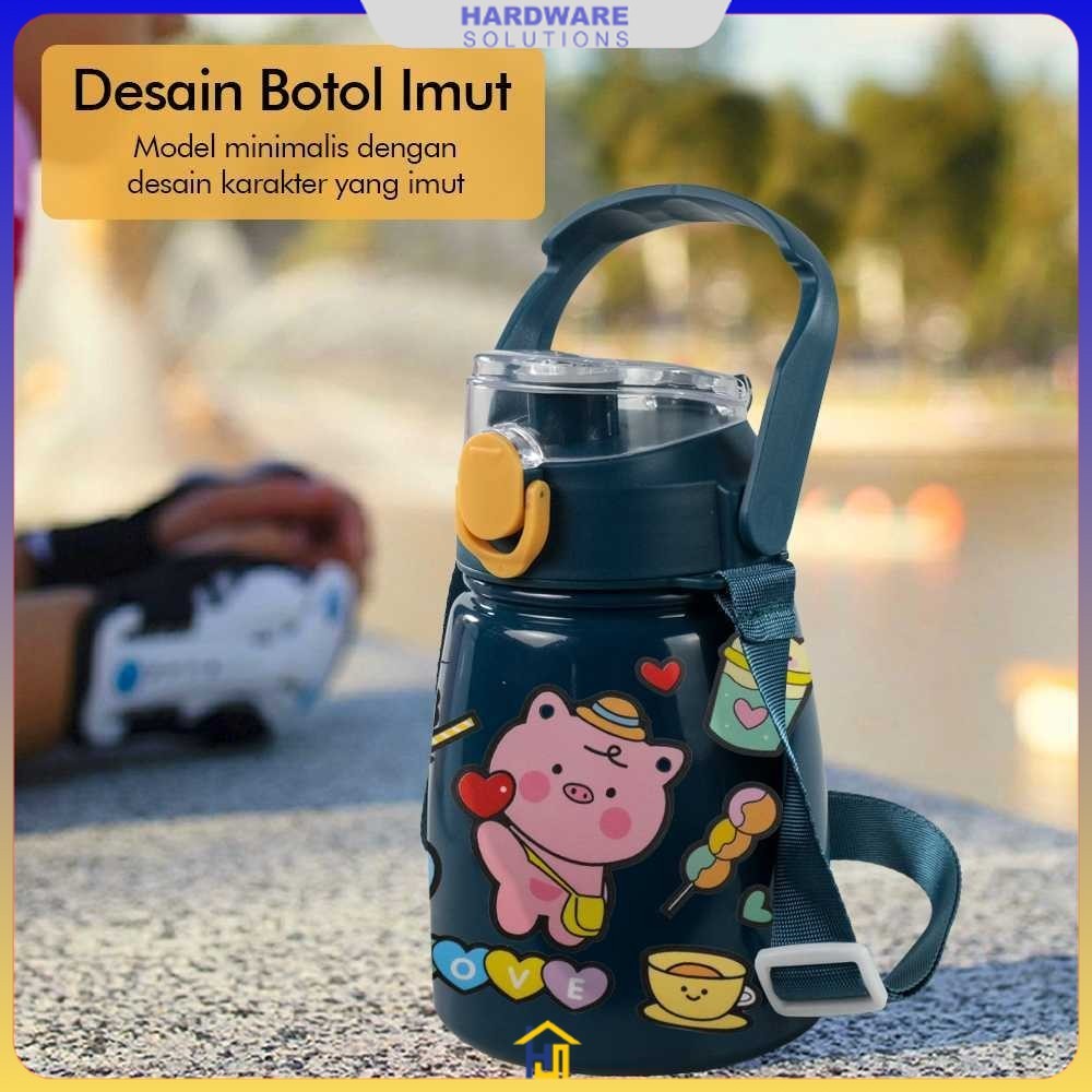 ขวดน้ําฉนวนกันความร้อนพร้อมหลอด 900ml - DJ-689