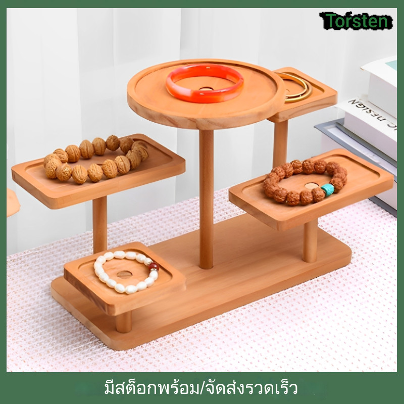 ชั้นวางโมเดล ไม้วางโมเดลมินิมอล ตู้โชว์ กล่องใส่ art toy popmart labubu ที่วางโมเดล