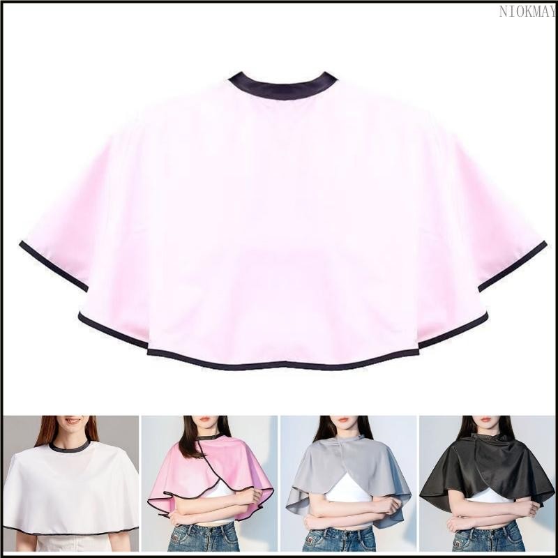NIOK เสื้อคลุมจัดแต่งทรงผมผ้าตัดผมสําหรับช่างแต่งหน้ากิจกรรมเจ้าสาว
