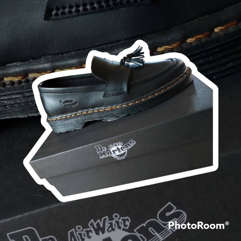 [ต้นฉบับพรีเมี่ยม] LOFER DR MARTENS MENS SLIP-ON PENNY LOAFER SHOES HADE UK 36-45