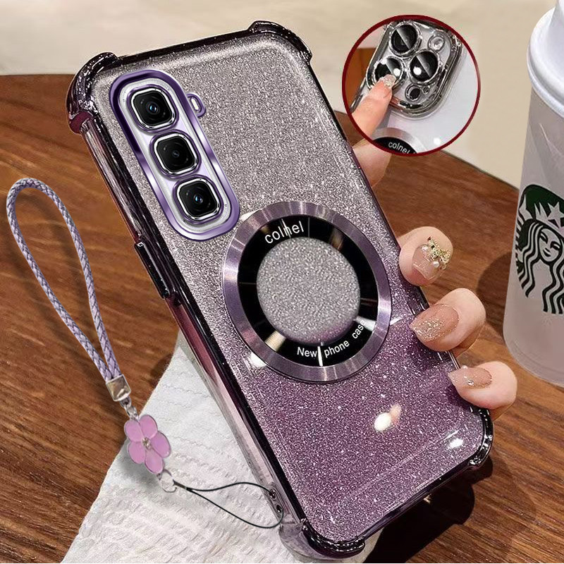 เคส Infinix Hot 50 Pro Plus เคสโทรศัพท์สําหรับ 2025 ใหม่ซิลิโคนป้องกันสี่มุม FDJ