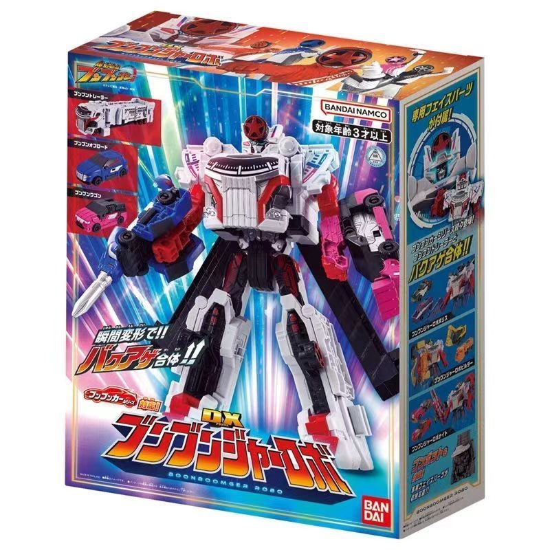 Bandai ยี่ห้อใหม่ DX Blast ทีม Benzen Basic หุ่นยนต์การเปลี่ยนรูป Fit หุ่นยนต์ของเล่น Bandai DX Benzen Basic Robot