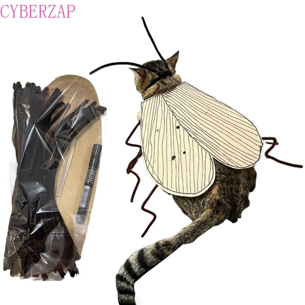 CYBERZAP Cat คอสเพลย์ชุดแมลงสาบ,การ์ตูนสร้างสรรค์เสื้อผ้าชุดวัสดุ, Twister Stick น่ารักยังไม่เสร็จกั