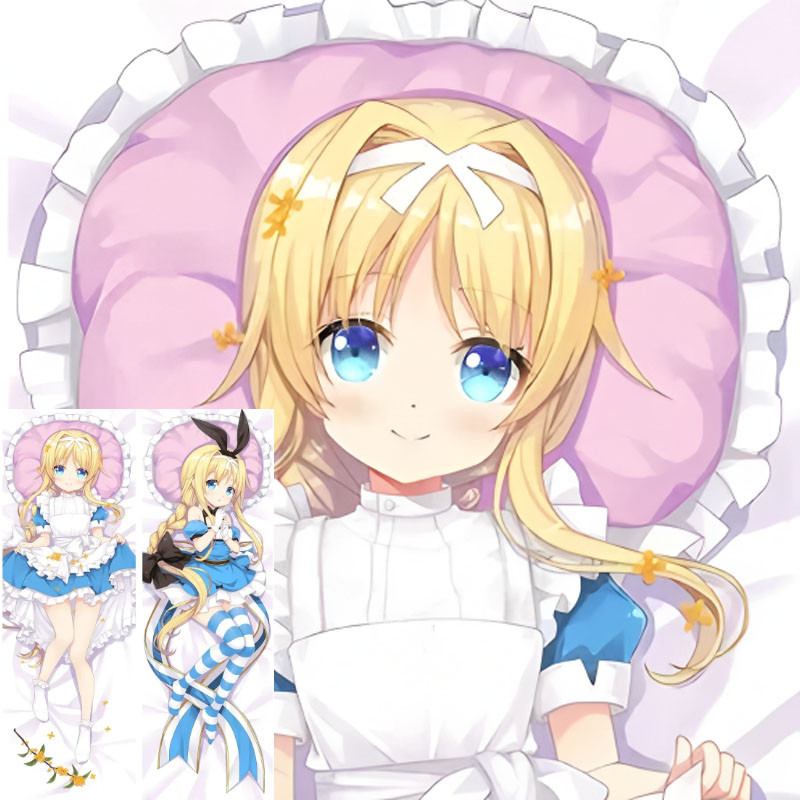 อะนิเมะญี่ปุ่นปลอกหมอนดาบศิลปะออนไลน์ Yuuki Asuna Shinozaki Rika Kirigaya Suguha Dakimakura โยนหมอน