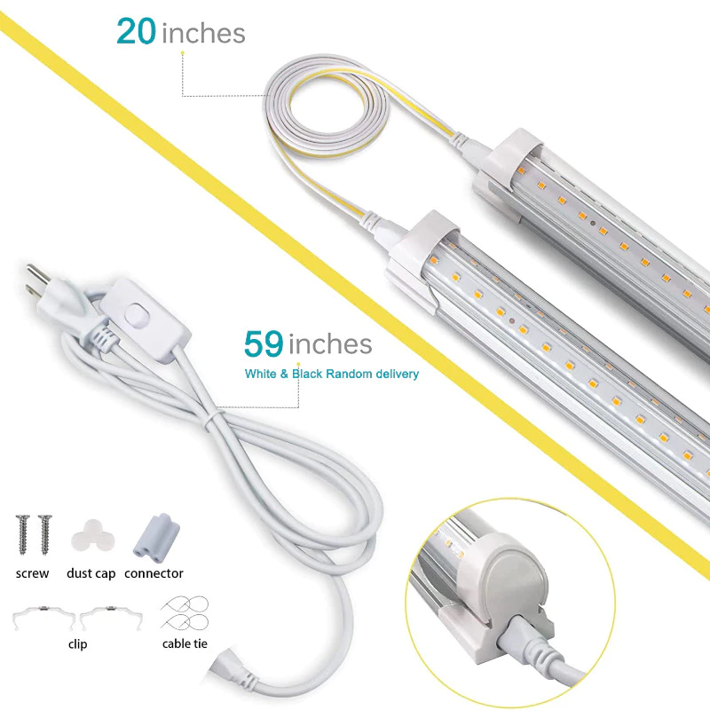 ไฟปลูกต้นไม้ LED Grow Light 220V 2แถว thumbnail 8