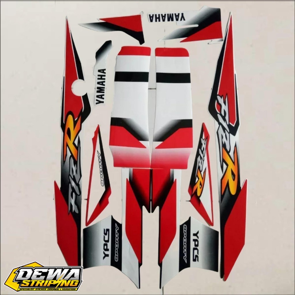 Yamaha F1ZR 2001 Standard Body List สติ๊กเกอร์ Striping Standard F1ZR 2001 รายชื่อสติ๊กเกอร์