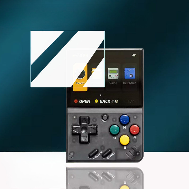 9H กระจกนิรภัยสําหรับ MIYOO Mini V4 ป้องกันหน้าจอสําหรับ Miyoo Mini V4 2.8 นิ้ว Anti-Scratch ป้องกัน