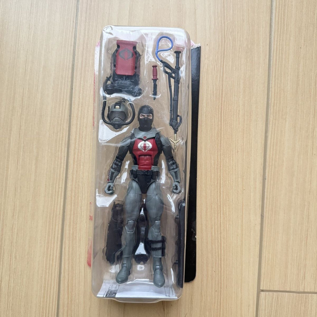 [peng] ประกอบเสร็จไม่มีกล่อง Hasbro GIJOE กองกำลังพิเศษ การ์ดแขวนย้อนยุค ปลาไหลพิษ ฟิกเกอร์แอคชั่นเคลื่อนย้ายได้ขนาด 6 นิ้ว